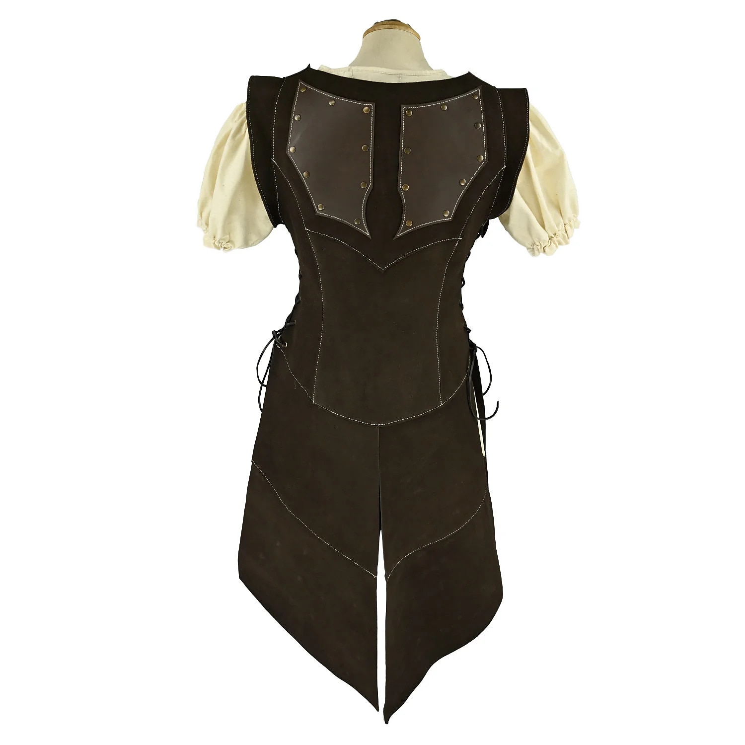 Retro Středověké Renesanční Šaty Zbraně a výzbroj Hrudník Válečník Viking Shieldmaiden Maškarní kostým Dámské Viking Fantazie předvečer Všech svatých Karneval LARP Dospělé Šaty 2026 - $67.99 –P9