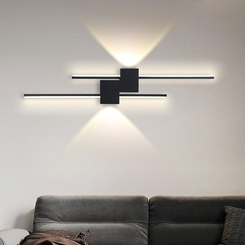 Vevnitř Moderní Vnitřní nástěnná svítidla Obývací pokoj Ložnice Kov nástěnné svítidlo 110-120V 220-240V 20 W 2025 - $189.99 –P1