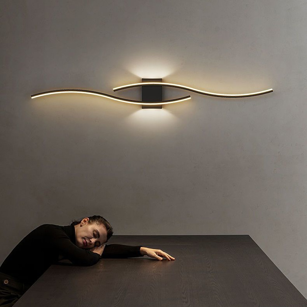 LED-Wandleuchte 3000–6000 K dimmbare Silikon-Wandleuchte ist anwendbar für Schlafzimmer, Wohnzimmer, Flur, Badezimmer, AC110 V, AC220 V 2026 - $122.99 –P3