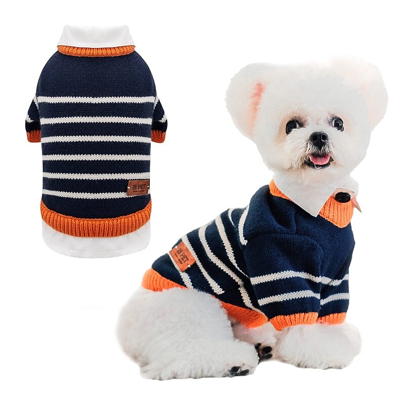 Câini Pisici Pulovere Jumper Modă Casual Iarnă Respirabil Απαλό Lavabil Comfortabil În aer liber Casul / Zilnic Îmbrăcăminte pentru câini for Bichon Frise Pomeran un Animalut Fluture Small 2025 - $54.99 –P2