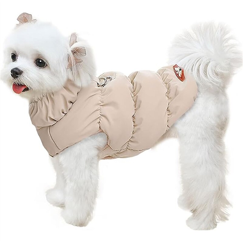 Chien Chat Manteau Veste Gilet Mode Fête Hiver Chaud Respirant Doux Lavable Confortable Noël Halloween Extérieur Décontracté Quotidien Vêtements pour Chiens for Bichon Frisé Spitz Nain Bébé Animal de 2025 ? AU $31.19 –P10