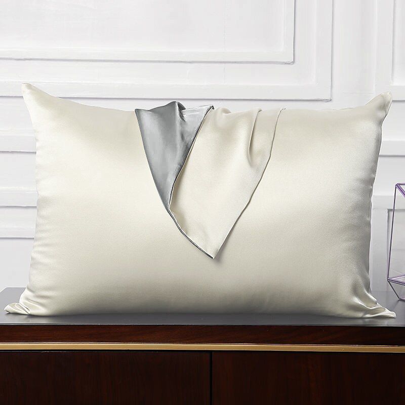 Fronha de seda 100% amoreira para a saúde do cabelo e da pele, capa de almofada de seda luxuosa macia e suave, fronha de seda natural 19 momme com fechamento de envelope, 1 unidade de 2025 por $37.99 –P9