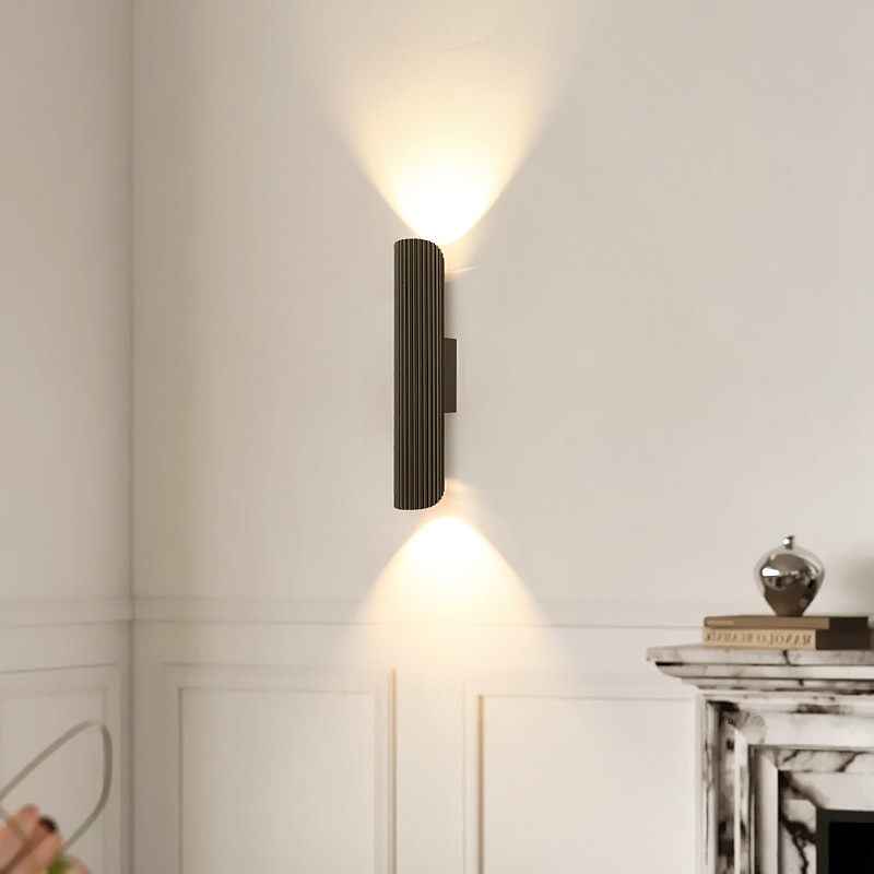 led φωτιστικό τοίχου εσωτερικού χώρου 3000 k ζεστός λευκός φωτισμός τοίχου μοντέρνα πάνω κάτω διακοσμητικά φωτιστικά τοίχου για σαλόνι 110-240v 2025 - $132.99 –P6