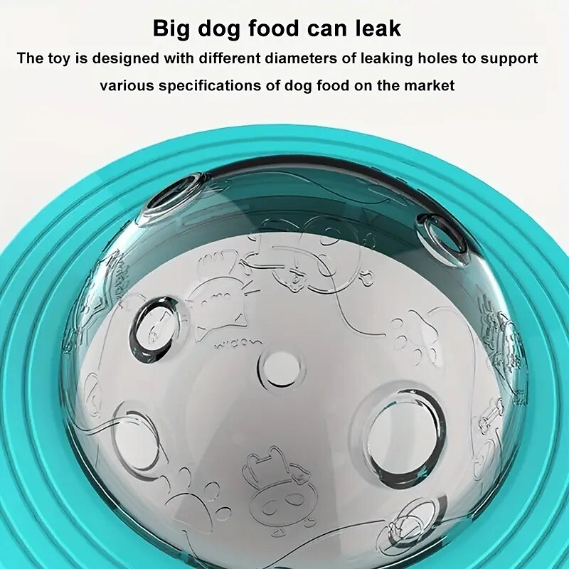 IQ Treat Ball Puzzle Toy For Dogs - Food Dispensing Slow Feeder Ball For Enrichment And Teeth Cleaning - Interactive Dog Toy For Small Medium And Large Dogs 2025 - $18.49 –P6
