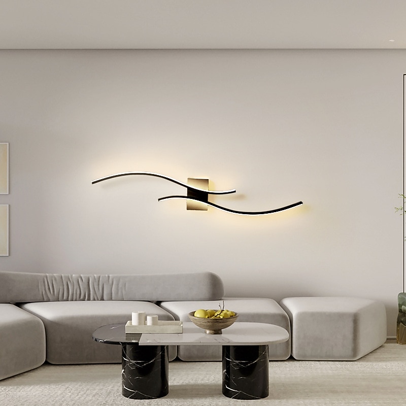 operação de controle remoto de luz de parede de arco moderno, regulável 2700-5000k, 15w, ideal para sala de estar e decoração de quarto 110-240v de 2026 por $132.99 –P4