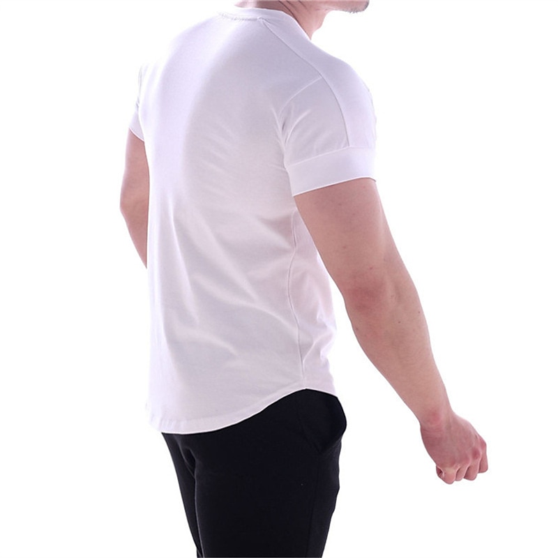 Per uomo maglietta Maglia da palestra Maglia da allenamento Camicie da allenamento Girocollo Manica corta Addestramento Sportivo Fitness Casual / quotidiano Palestra Asciugatura rapida Traspirazione del 2025 a $13.99 –P9