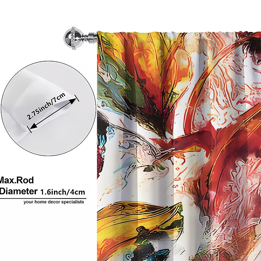 2 панели, плотные шторы для гостиной, спальни, кухни, обработка окон, теплоизолированные затемняющие комнаты 2026 - $28.99 –P7