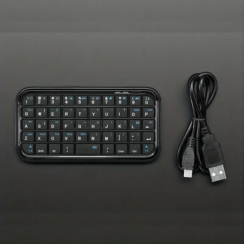2025年 ワイヤレスキーボードミニ静音キーボード充電式リチウム電池 bt キーボードタブレット電話用  コレクション – $23.99 –P6