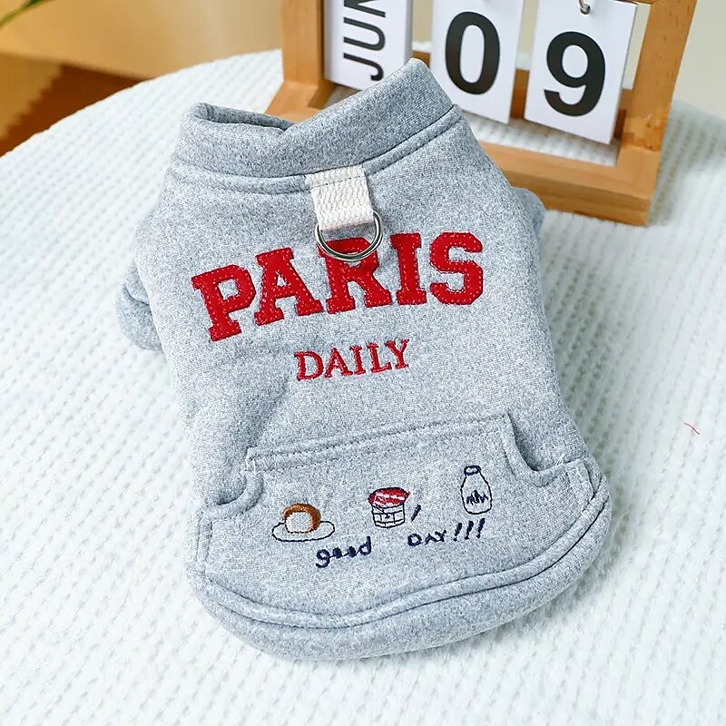 Cachorros Gatos Moletom Esporte & lazer Casual Inverno Respirável Macio Lavável Confortável Ao ar livre Casual / Diário Roupas para cães for Bichon Frise Pomerânia Animais de Pequeno Porte Borboleta de 2025 por $18.99 –P6