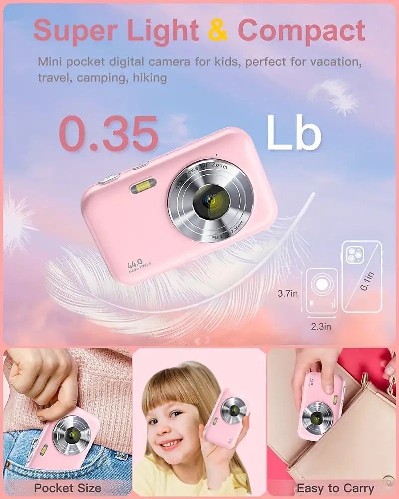1080P HD Digital Camera Point and Shoot Camera Digicam 16X Digital Zoom Camera Compact Digital Camera 2025 - $58.99 –P4