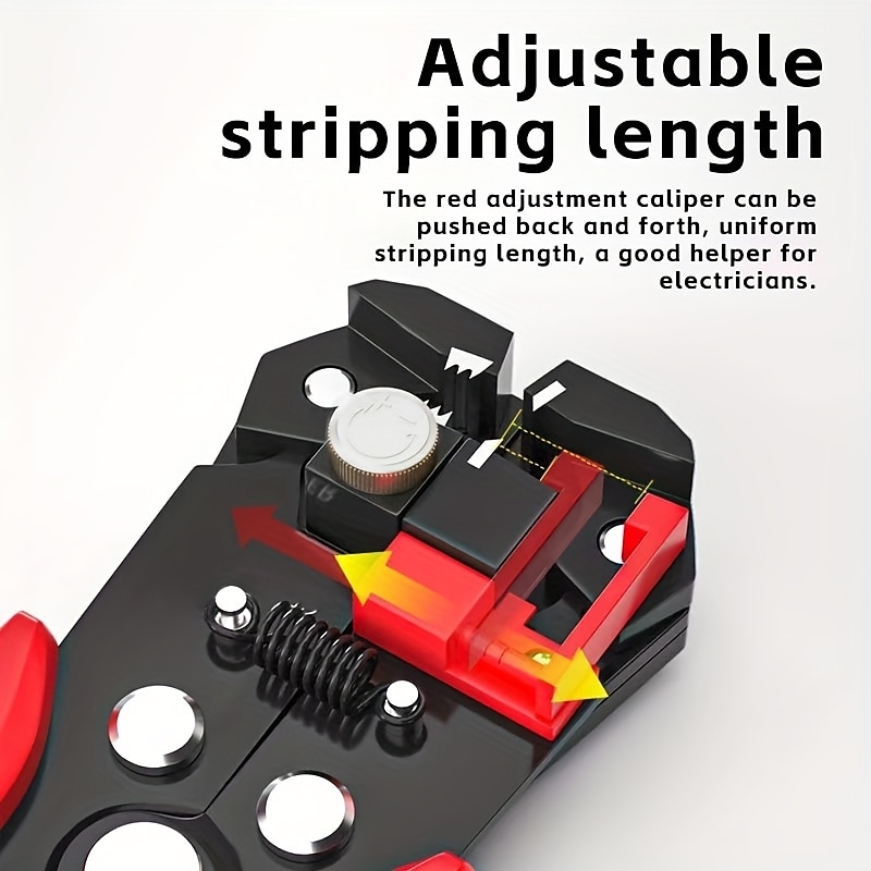 Automatic Wire Stripper Multifunctional Cable Cutter & Pliers For Electrical Wire Stripping Cutting & Crimping 2025 - $25.99 –P9