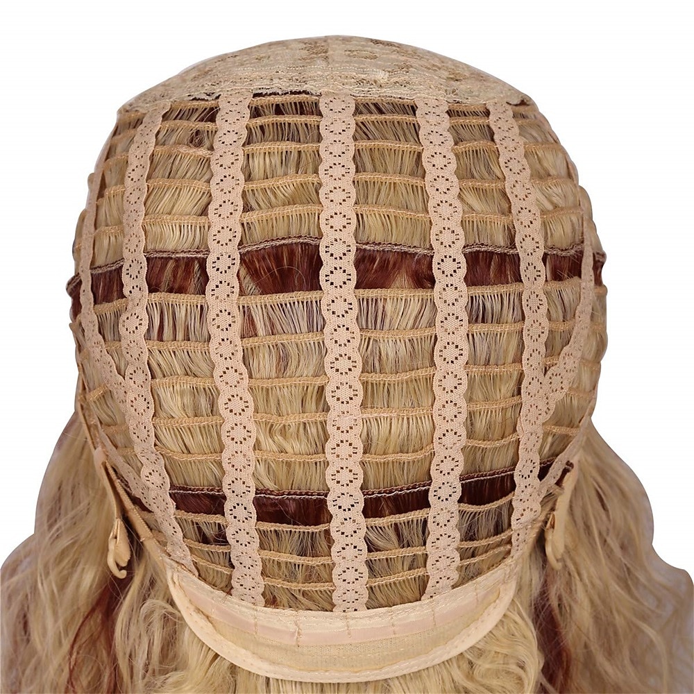 Peruca ColorGround Longa Cacheada dos Anos 80 Mulheres Loucas Com Peruca Rocker Marrom Avermelhado Perucas de Halloween de 2025 por $23.99 –P6