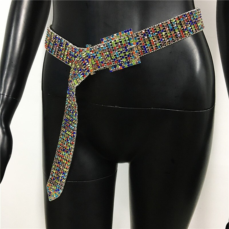 שרשרת מותן חגורת מותניים מַתַכתִי מדבקות עם נצנצים סקסי סגסוגת עבור דיסקו קוספליי קרנבל בגדי ריקוד נשים תכשיטי תלבושות תכשיטי אופנה 2026 - $27.99 –P9