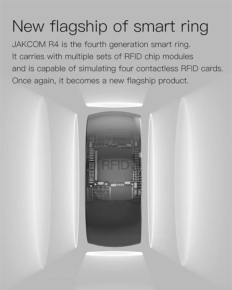 2025年 NFC ID IC スリーインワン機能統合 Android iOS デュアルシステムをサポート 128g ストレージ セラミックボディ jakcom r4 スマートリング コレクション – $46.99 –P10