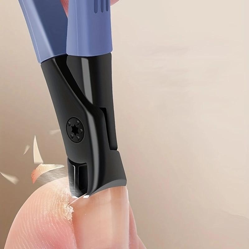 Tijeras para uñas de acero inoxidable con boca grande para recortar fácilmente las uñas de los pies duras y gruesas, herramientas para cubiertos 2025 - $9.49 –P4