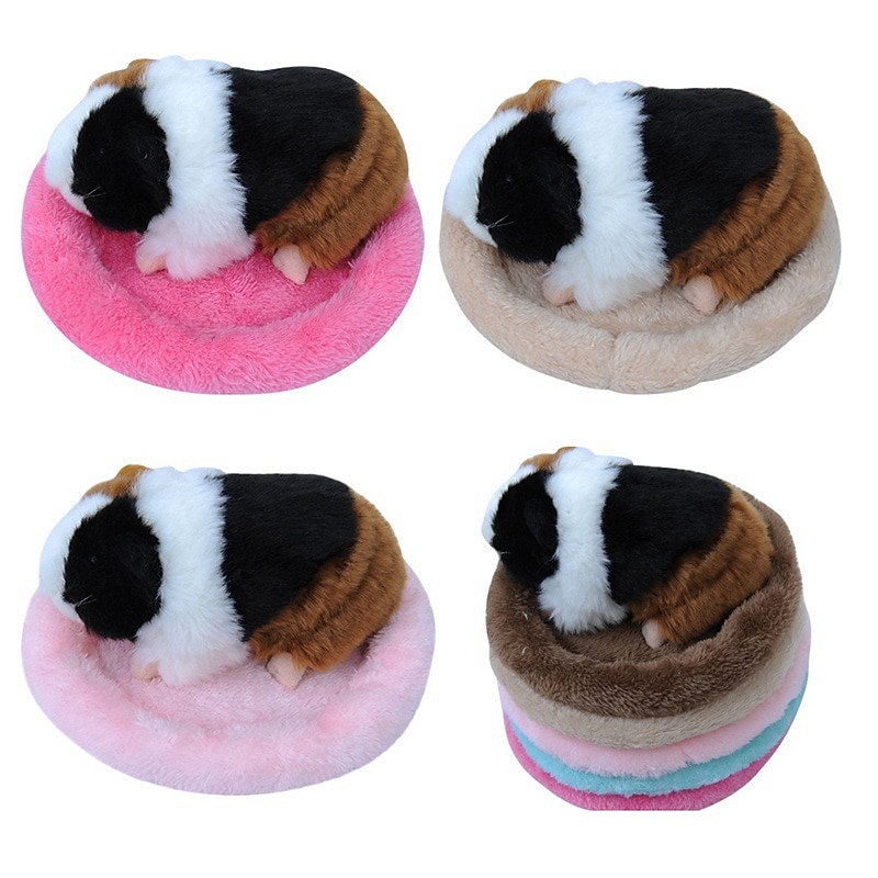 Haustiernest, holländisches Schwein, Schlafnest, rundes Nest, Plüschkissen, warmes Baumwollnest, Hamsternest, Igelnest 2025 - $10.99 –P3