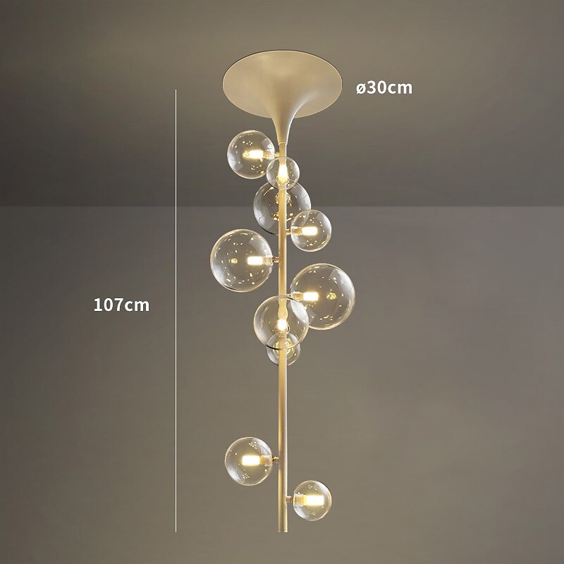 LED Chandeliers 6/7/10 Heads Cluster Globle Design Balloon Design Chandeliers for Dining Room Bedroom Pendant Lamps 110-240V 2025 - $498.69 –P9
