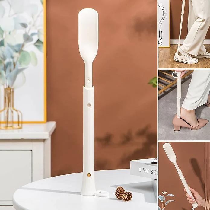 calzascarpe telescopico a lunghezza regolabile, calzascarpe retrattile estraibile, bastone portatile per medicazione con manico lungo calzascarpe per anziani uomini donne bambini del 2026 a $13.99 –P3