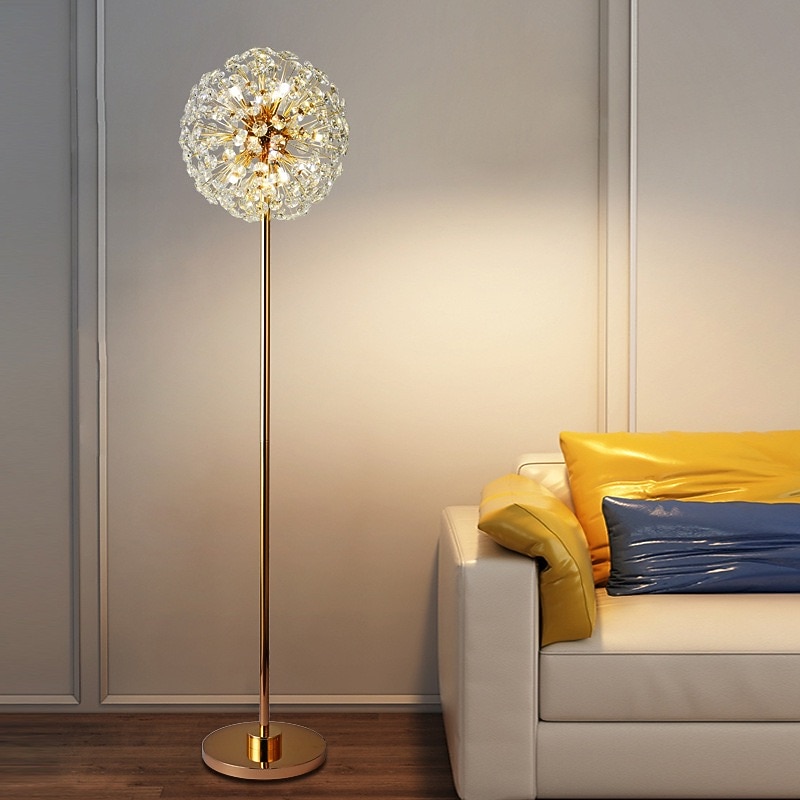 Modern Floor Lamp Indoor Elegant Floor Lamp Modern Living Room Bedroom Crystal Standing Lamp Creative Personality Floor Lamp Tall Lamp for Bedroom 110-240V 2026 - $657.19 –P8