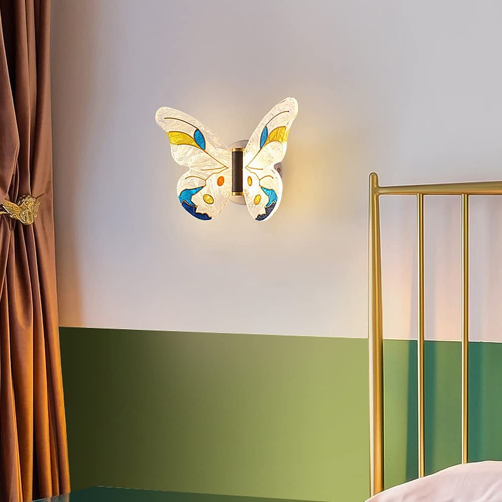 aplice de perete tip fluture de la mijlocul secolului 8w led noptieră corp de iluminat cu abajur acrilic reglaj iluminat vanity lămpi metalice montate pe perete pentru dormitor hol 110-240v 2025 - $116.99 –P9