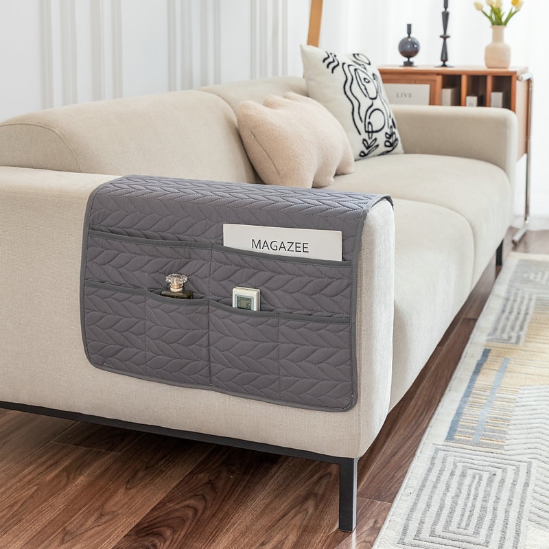 1 Pcs Armrest Covers for Chairs and Sofas Couch Arm Covers for Sofa Armrest Covers with Side Pocket Anti-Slip Furniture Protector Washable Armrest Slipcovers 2025 - $13.49 –P20