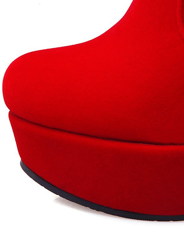 Botas Mujer Navidad Nochebuena Vintage Zapatos 2025 - $46.99 –P11