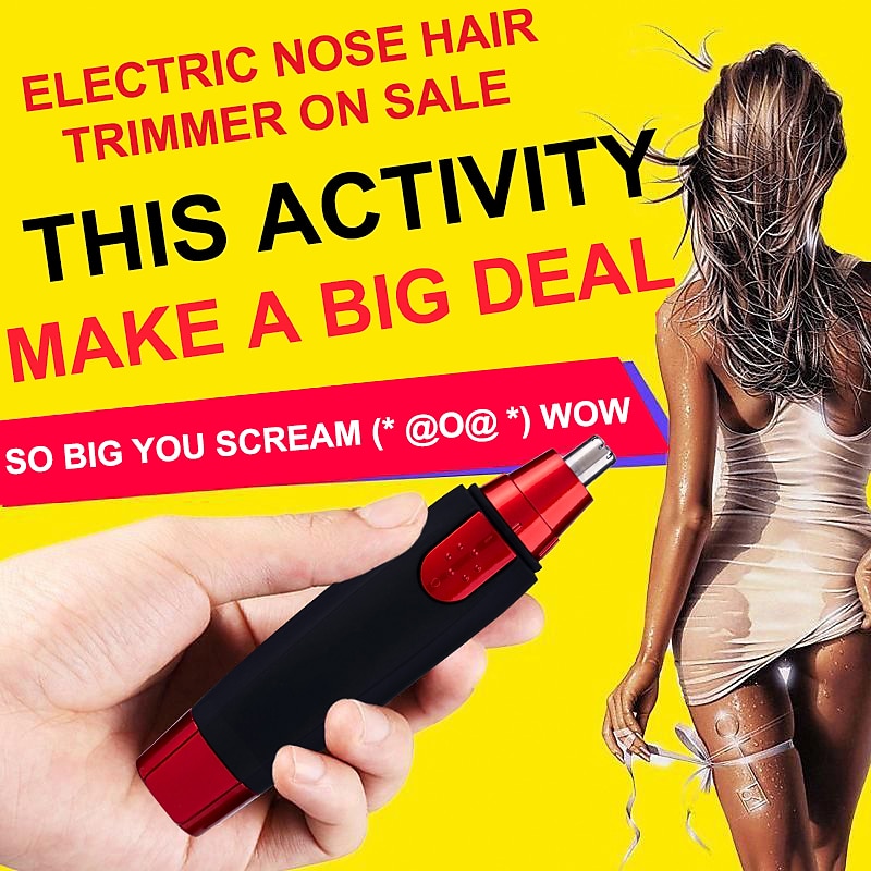 elektrische neushaartrimmer implementeren scheerapparaat clipper mannen vrouwen oor nek wenkbrauw trimmer scheerapparaat man schoon trimeer scheermes remover kit 2025 - $9.99 –P8