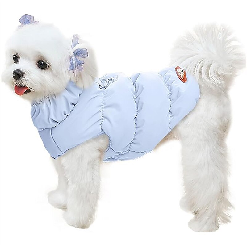 Chien Chat Manteau Veste Gilet Mode Fête Hiver Chaud Respirant Doux Lavable Confortable Noël Halloween Extérieur Décontracté Quotidien Vêtements pour Chiens for Bichon Frisé Spitz Nain Bébé Animal de 2025 ? AU $31.19 –P4