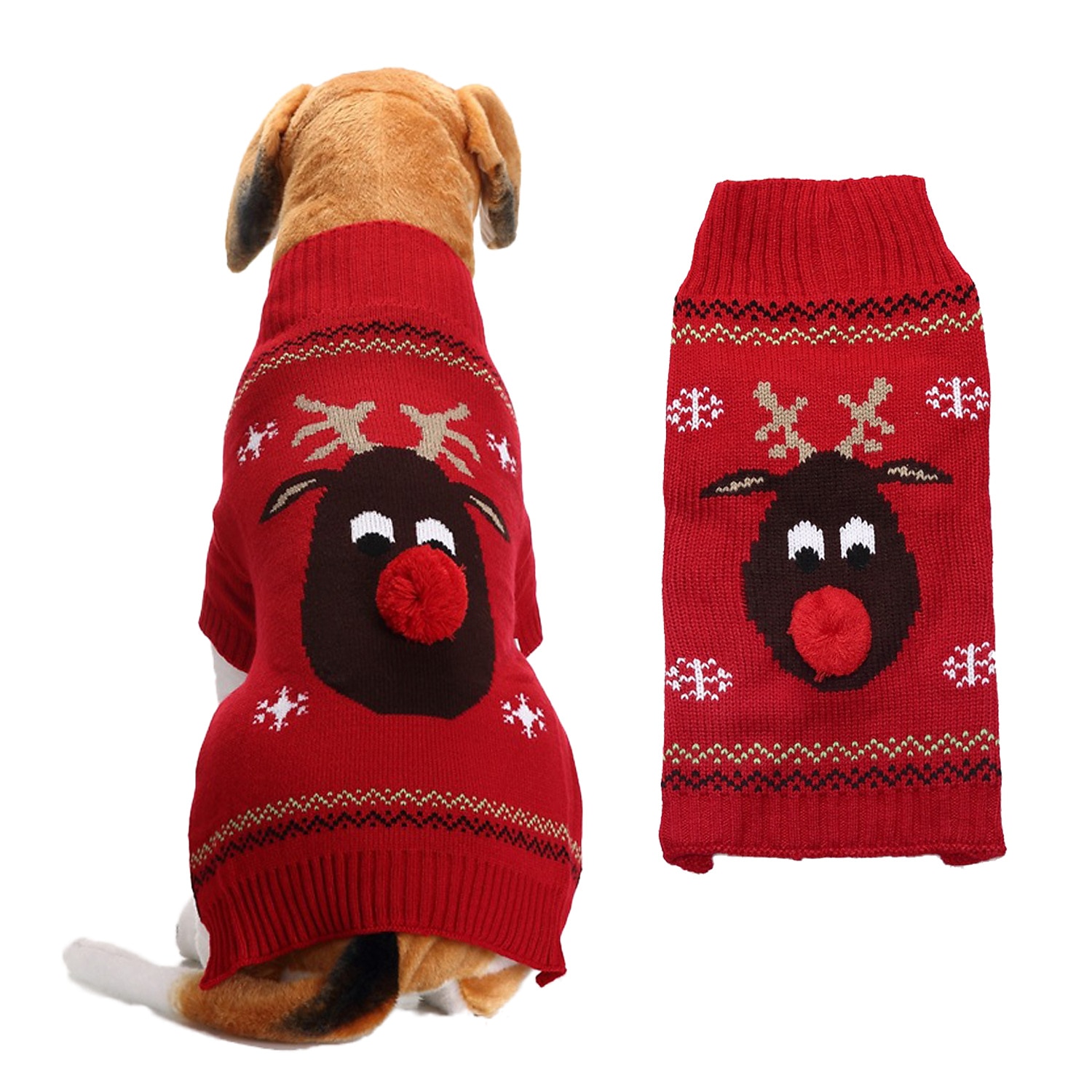 Câini Pisici Pulovere Jumper Petrecere Casual Iarnă Respirabil Απαλό Lavabil Comfortabil Crăciun În aer liber Casul / Zilnic Îmbrăcăminte pentru câini for Bichon Frise Pomeran un Animalut Fluture 2025 - $17.49 –P12