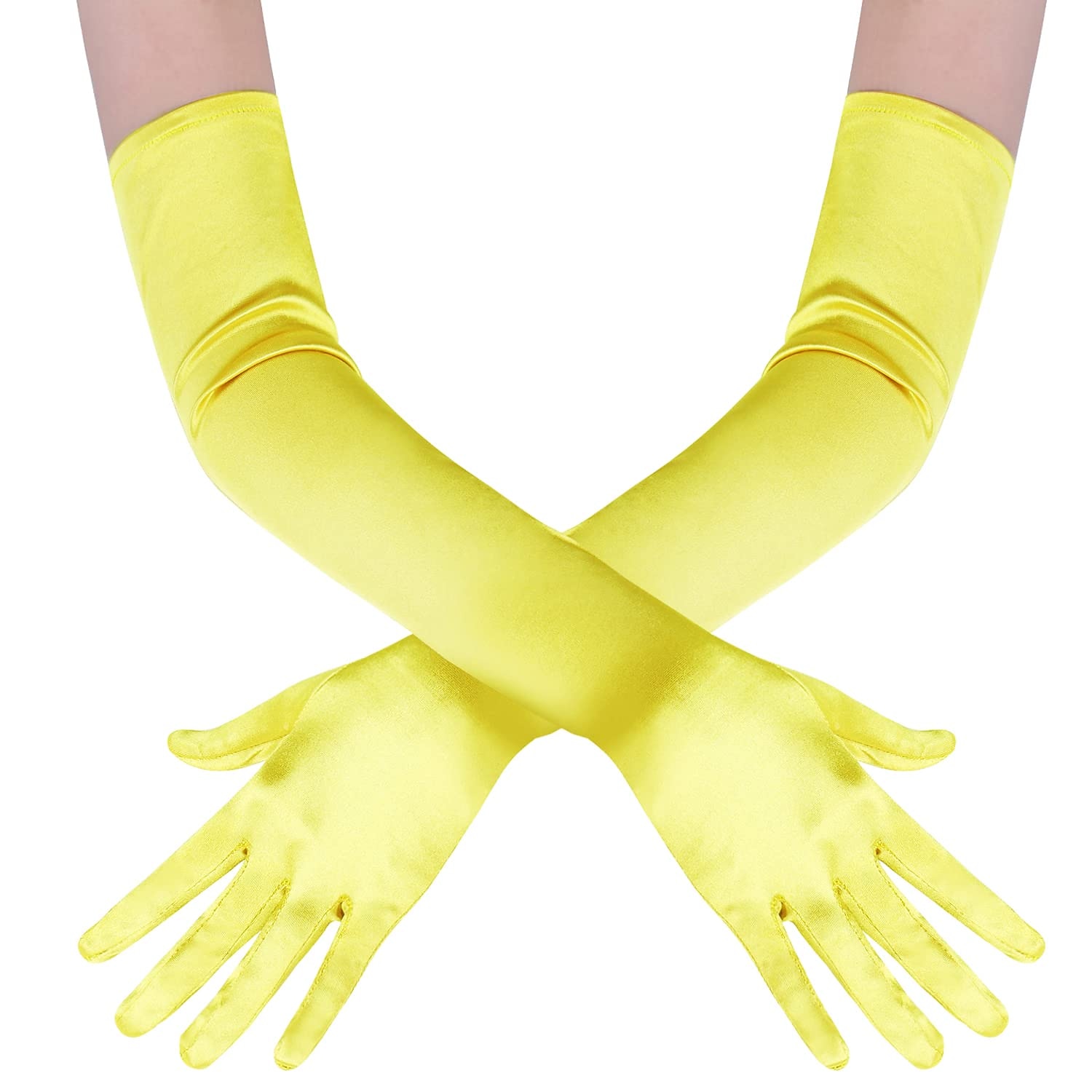 Retro Vintage 1950er 1920er Lange Handschuhe Der große Gatsby Kostüm Damen Hochzeit Hochzeitsgast Party / Abend Erwachsene Handschuhe 2025 - $7.99 –P13