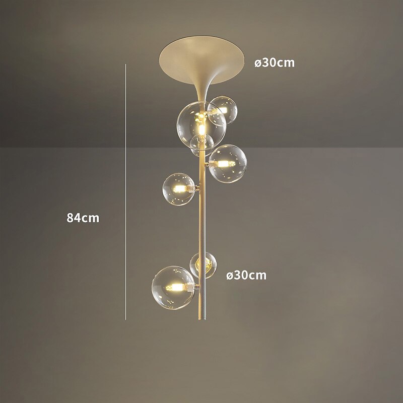 LED Chandeliers 6/7/10 Heads Cluster Globle Design Balloon Design Chandeliers for Dining Room Bedroom Pendant Lamps 110-240V 2025 - $498.69 –P8