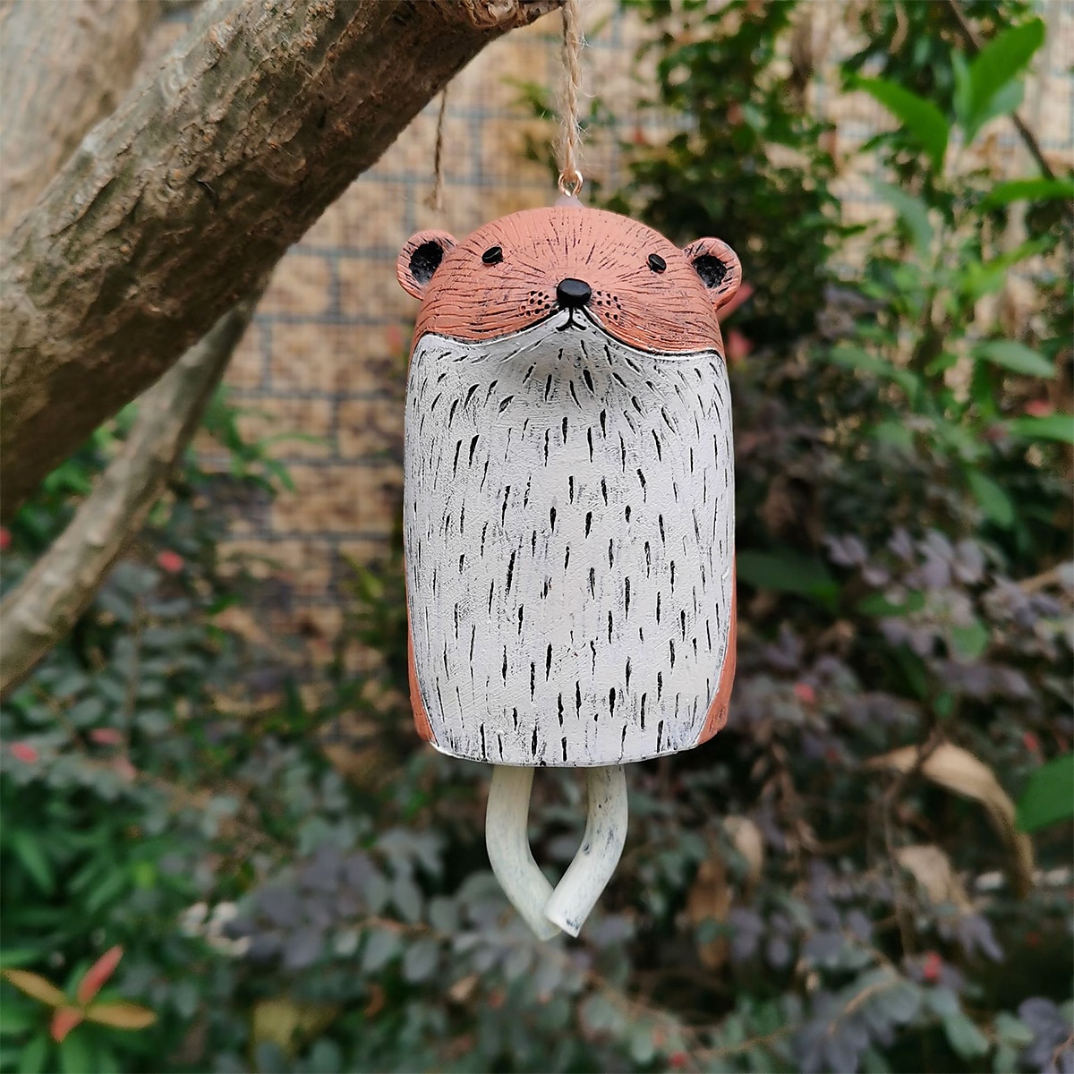 wunderschöne rustikale Tier-Windspiele, Boho, handgefertigt, Gartendekoration, Geschenk, Tierdekoration aus Kunstharz, Geschenkideen, Gartendekoration, einzigartiges Geschenk, 1 Stück 2025 - $15.49 –P13