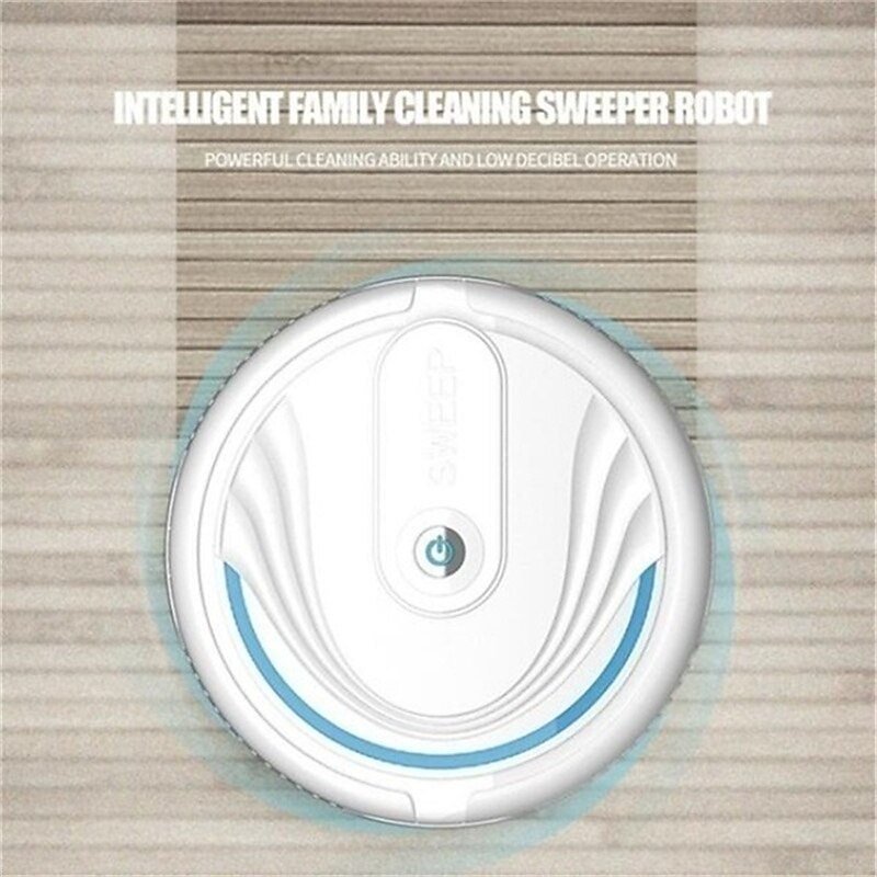Automatic Smart Household Mopping Sweeping Machine Robot Cleaner Vacuum Floor Dust Hair USB/Battery 2025 - $22.99 –P12