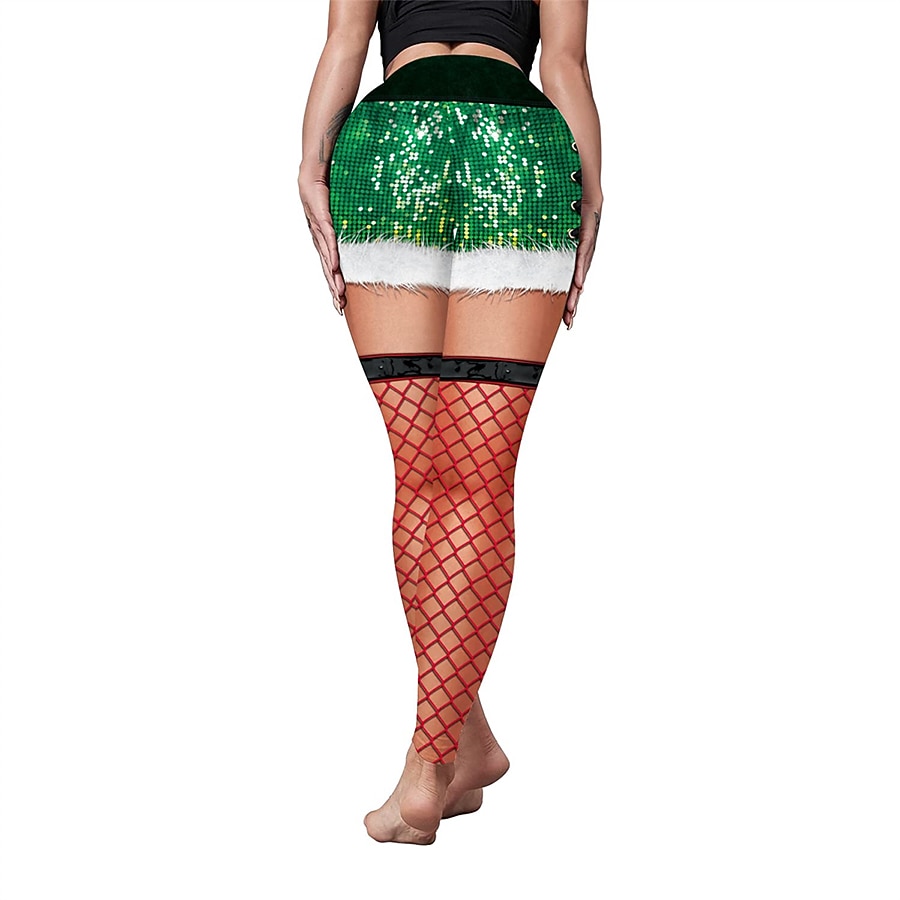 Weihnachtsmann Leggins Jogginghosen Damen Weihnachten Heiligabend Weihnachten Erwachsene Weihnachten Silvester Hosen 2025 - $17.49 –P3
