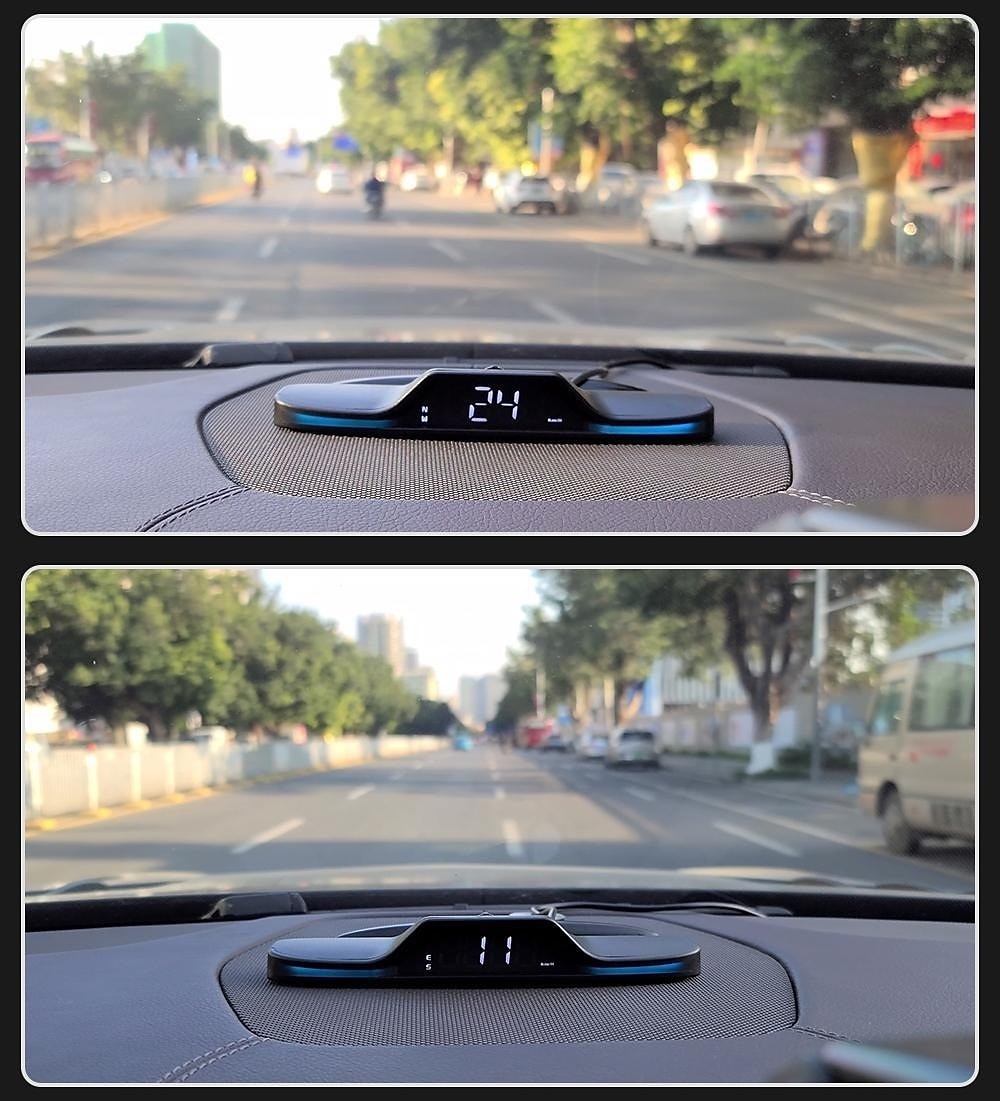 New Digital LED Speedometer Universal GPS/Beidou Car HUD Head Up Display Overspeed Alarm Free Switching of 5 Breathing Lights 2025 - $75.99 –P15
