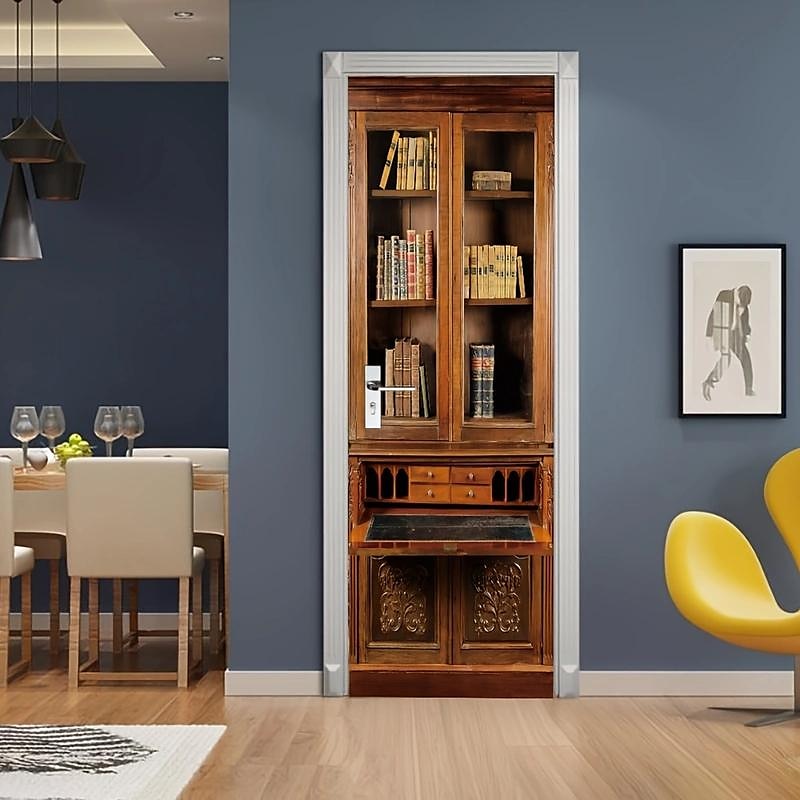 Scaffali per libri vintage, coperture per porte, arazzi per porte, decorazioni per tende per porte, fondali per porte, banner per porte d'ingresso, forniture per decorazioni per feste in fattoria del 2025 a $23.99 –P15
