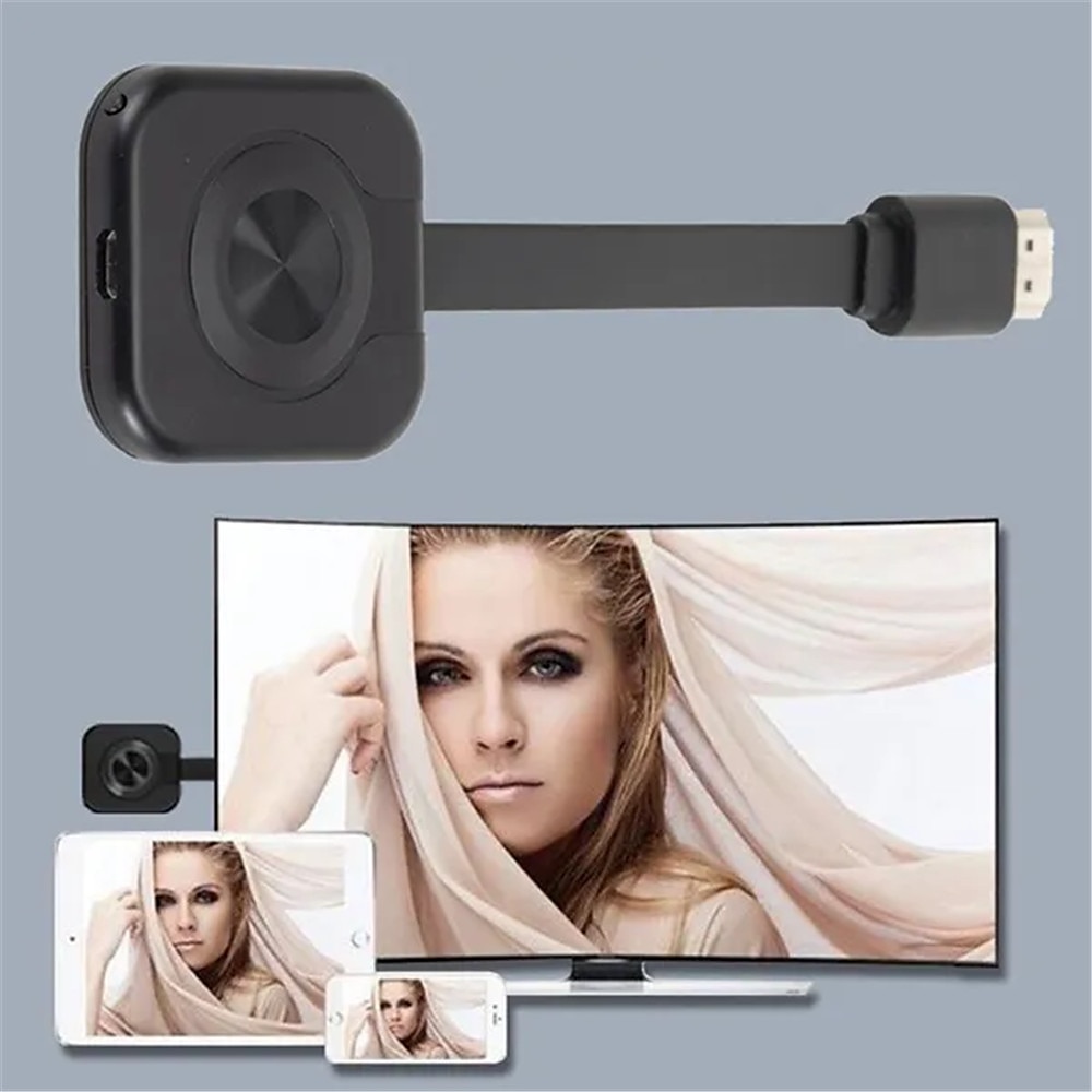 WiFi Wireless HDMI Mirror Screen Display Adapter TV Miracast Dongle für Zuhause 1080p 2025 - $26.99 –P1