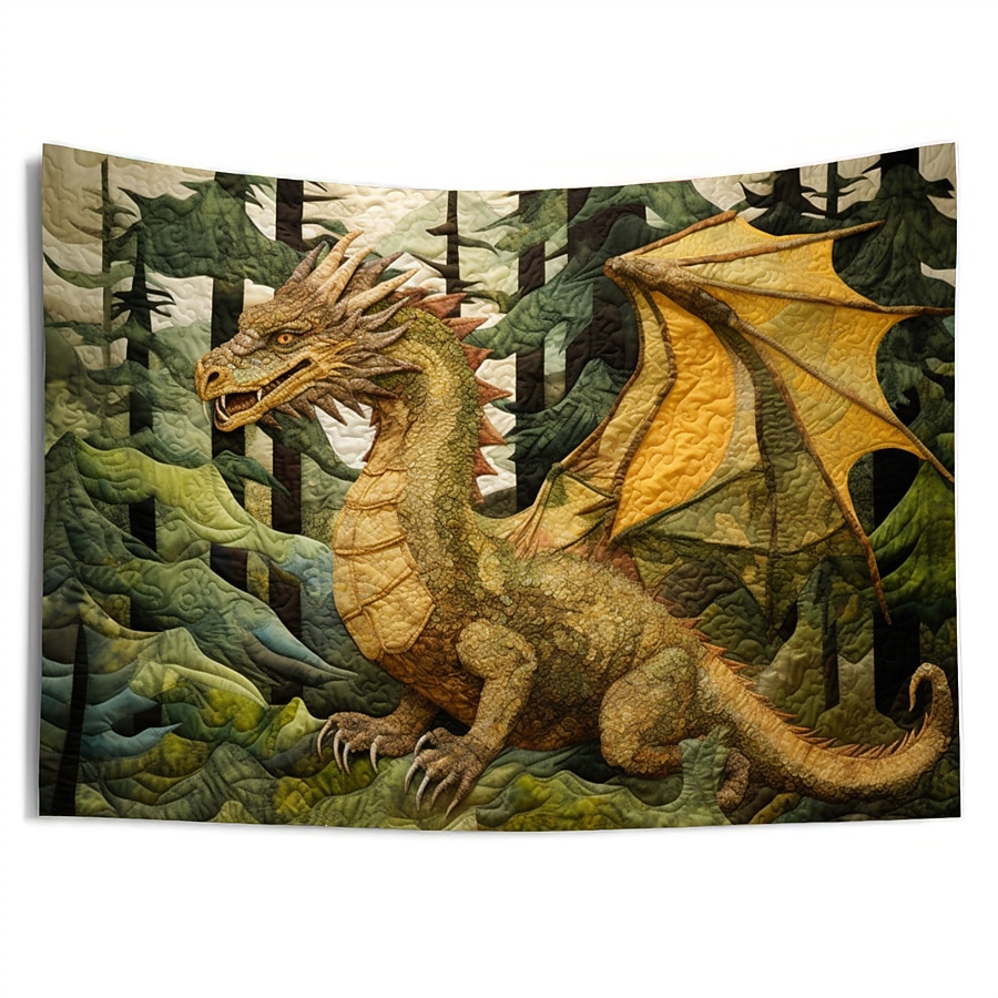 2026年 ドラゴン読書本ぶら下げタペストリー壁アート大型タペストリー壁画装飾写真の背景毛布カーテン家の寝室のリビングルームの装飾  コレクション – $20.99 –P6