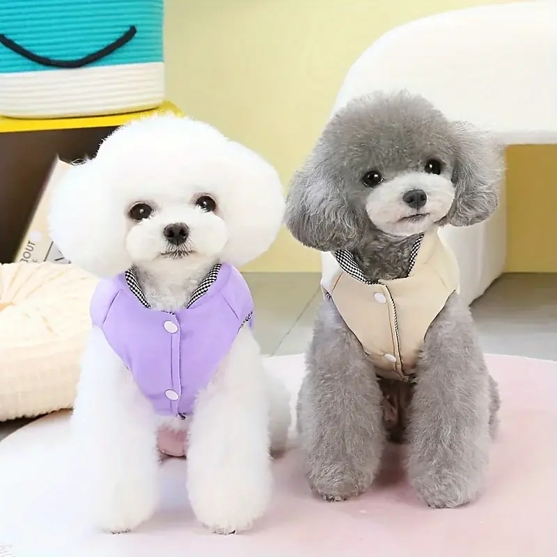 Hunder Katter Gensere Jumper Bedårende Fritid Vinter Varm Pustende Myk Vaskbar Bekvem utendørs Fritid / hverdag Hundeklær for Bichon Frisé Pommeran ungt kjæledyr Sommerfugl Small 2025 - $18.99 –P8