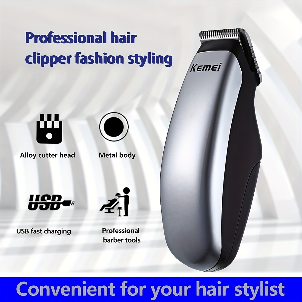 Mini Hair Clipper Hair Cutting Machine Portable Cordless Hair Trimmer 2025 - $18.99 –P2