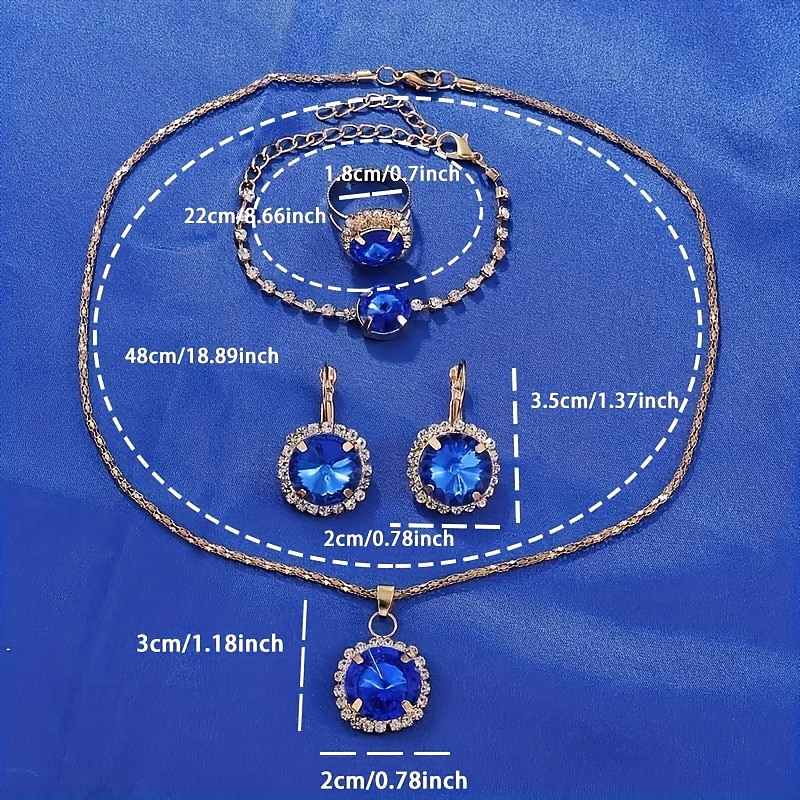 Набор из 6 шт. наручных часов для женщин элегантные часы с кварцевым механизмом и блестящими камнями винтажные аналоговые наручные часы и набор ювелирных украшений подарок на День матери для мамы 2026 - $22.99 –P8