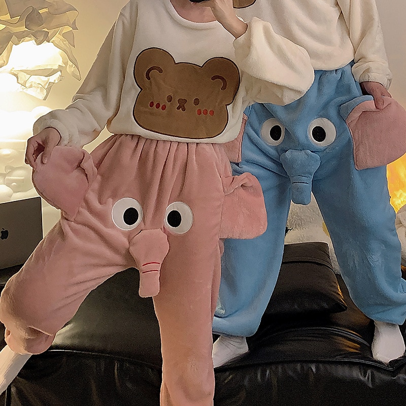 Carnival Animal Nightwear Camouflage Funny Novelty Pants Elephant Animal Onesie Pajamas Kigurumi Pajamas One Piece For Adults' Men and Women Carnival Cartoon 2026 - $27.99 –P4
