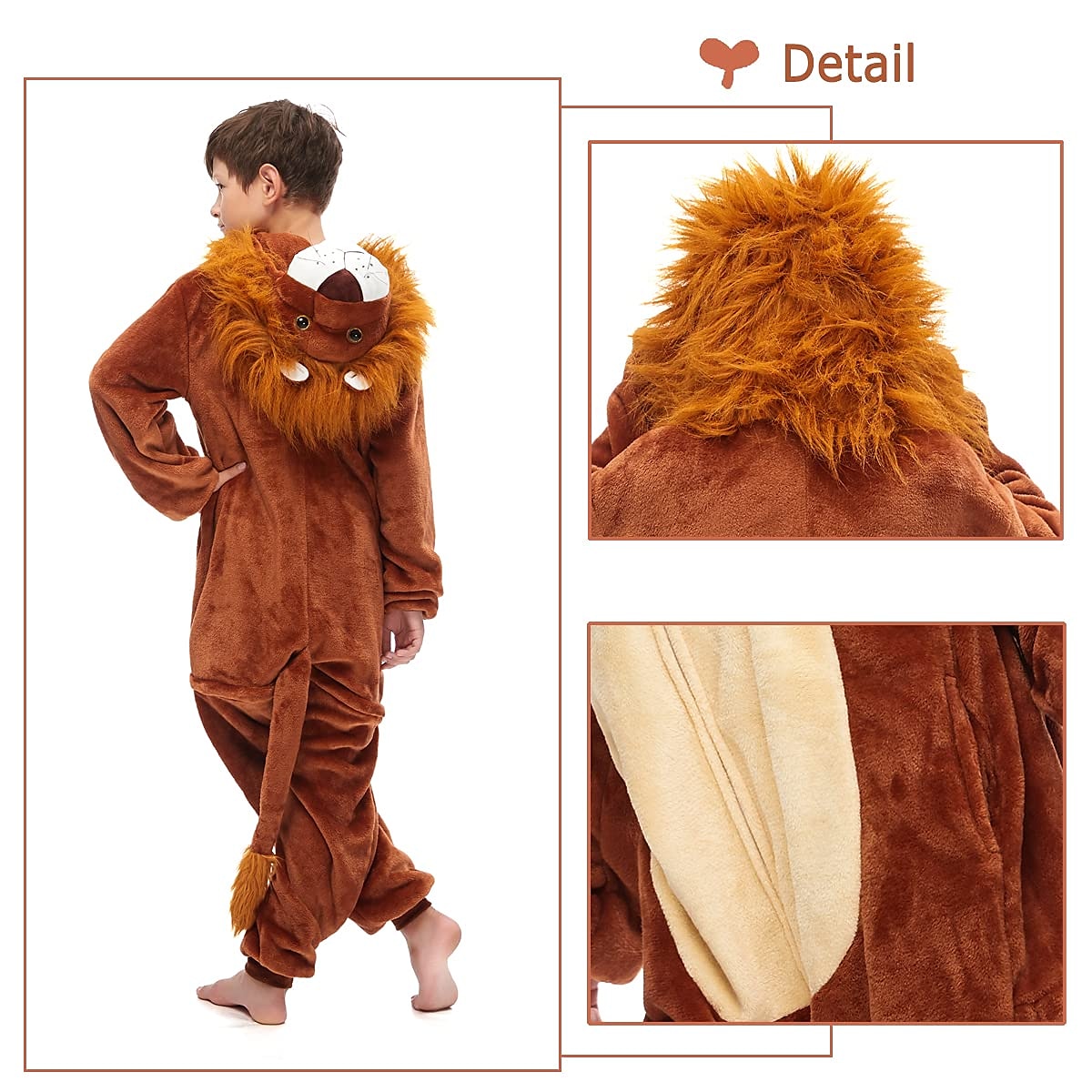 Per bambini Per adulto Animali Cartoni animati Costume di gruppo Pigiami e camicie da notte Mimetico Vestiti Carnevale Dinosauro Leone Pigiama a pagliaccetto Pigiama Kigurumi stile sveglio Per Uomini del 2025 a $55.99 –P17