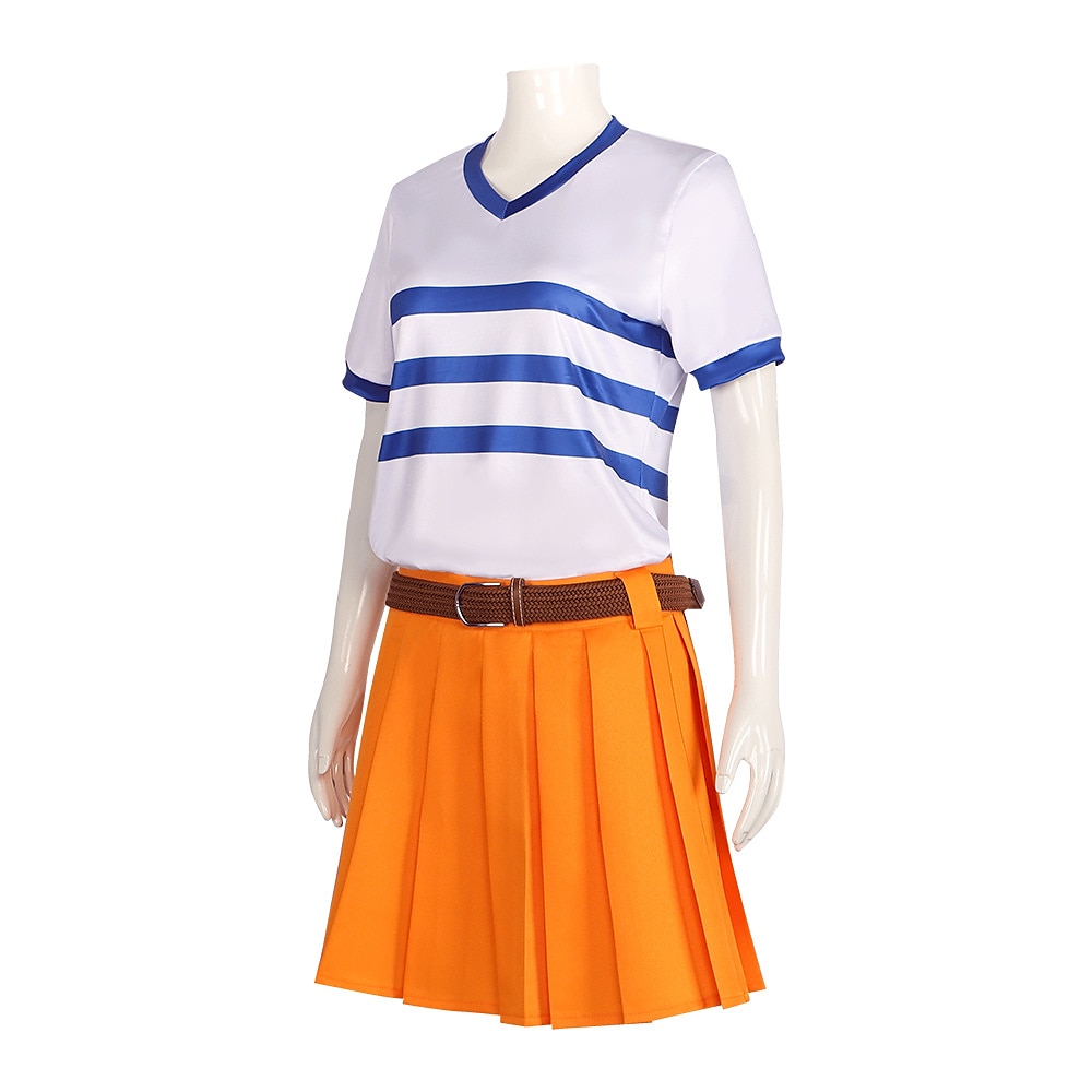 Tuta Intera Nami Anime Costume Cosplay Abiti Cosplay Halloween Carnevale Mascherata Gonna Maglietta Cintura Per Per donna Adulti del 2025 a $50.99 –P5
