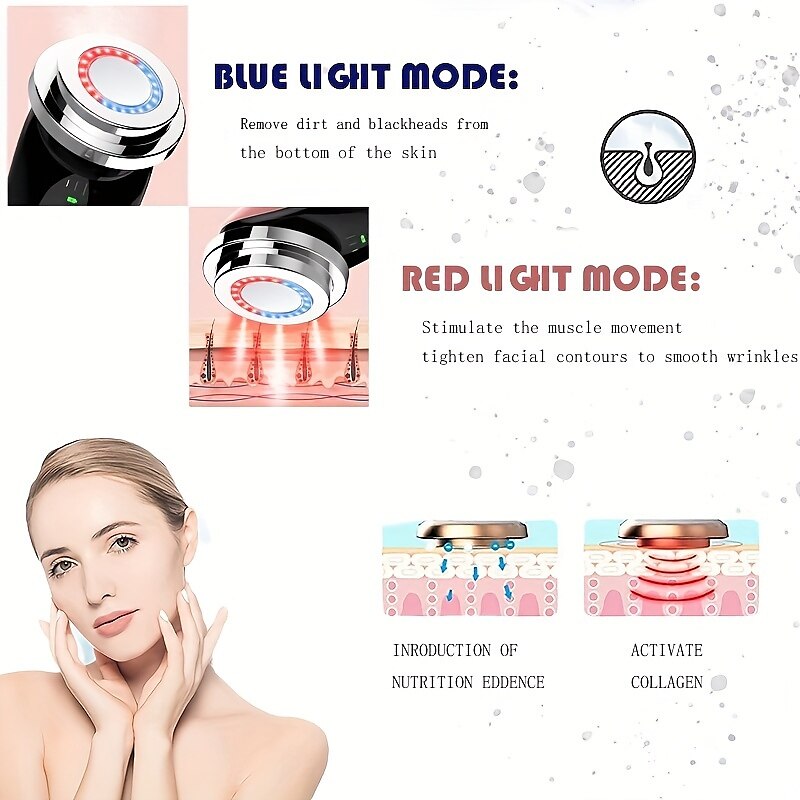 Beauty Device Face Massager Galvanic Microcurrent Facial Toning Face Lifting Device Thanksgiving Gift Christmas Gift For Men And Women 2025 - $25.99 –P2