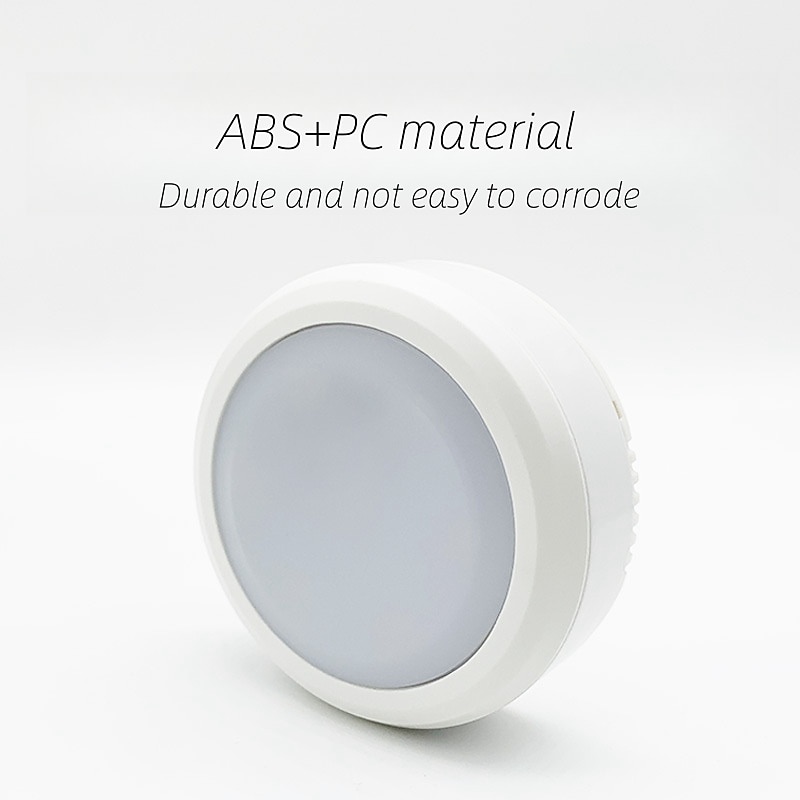 led puckljus 3st underskåp nattlampa infraröd fjärrkontroll sängkantsbelysning korridor klapp ishockeylampa aa batteridriven 2025 - $12.49 –P2