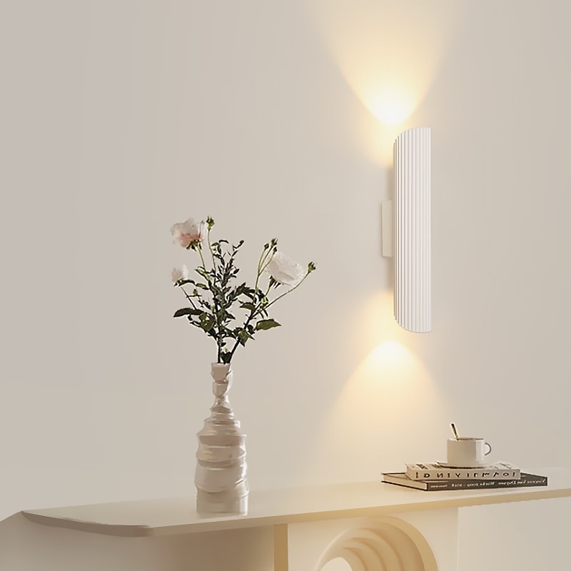 led φωτιστικό τοίχου εσωτερικού χώρου 3000 k ζεστός λευκός φωτισμός τοίχου μοντέρνα πάνω κάτω διακοσμητικά φωτιστικά τοίχου για σαλόνι 110-240v 2025 - $132.99 –P1