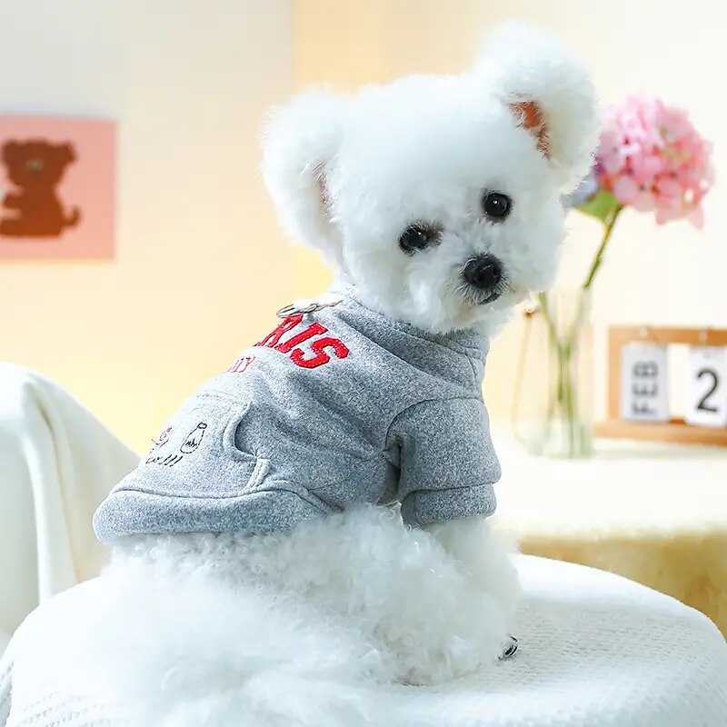 Cachorros Gatos Moletom Esporte & lazer Casual Inverno Respirável Macio Lavável Confortável Ao ar livre Casual / Diário Roupas para cães for Bichon Frise Pomerânia Animais de Pequeno Porte Borboleta de 2025 por $18.99 –P4
