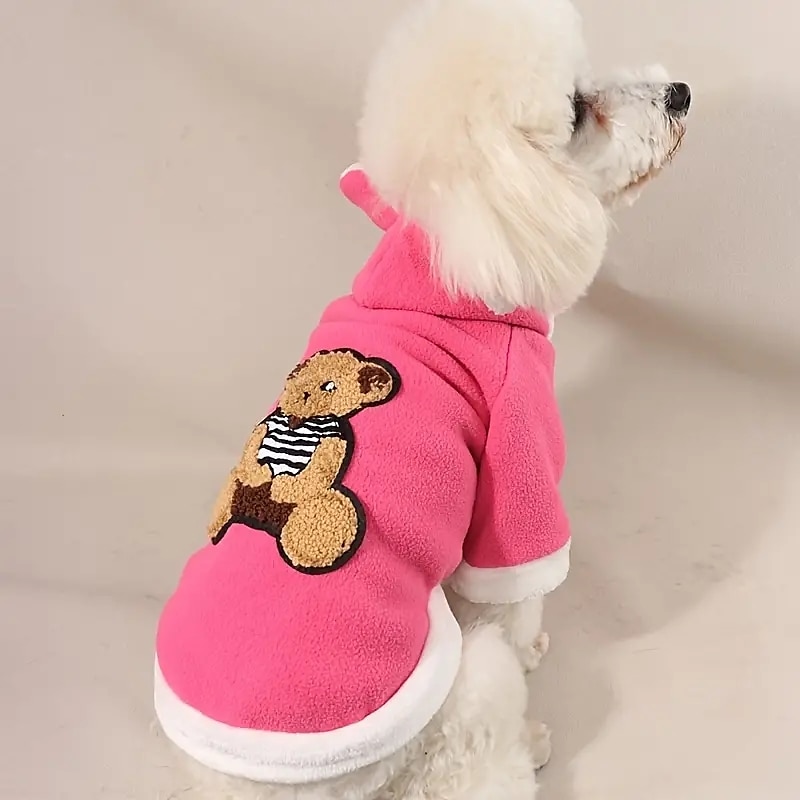 Chien Chat Pulls à capuche Mode Occasionnel Hiver Chaud Respirant Doux Lavable Confortable Extérieur Décontracté Quotidien Vêtements pour Chiens for Bichon Frisé Spitz Nain Bébé Animal Papillon Petit de 2025 ? $18.99 –P1