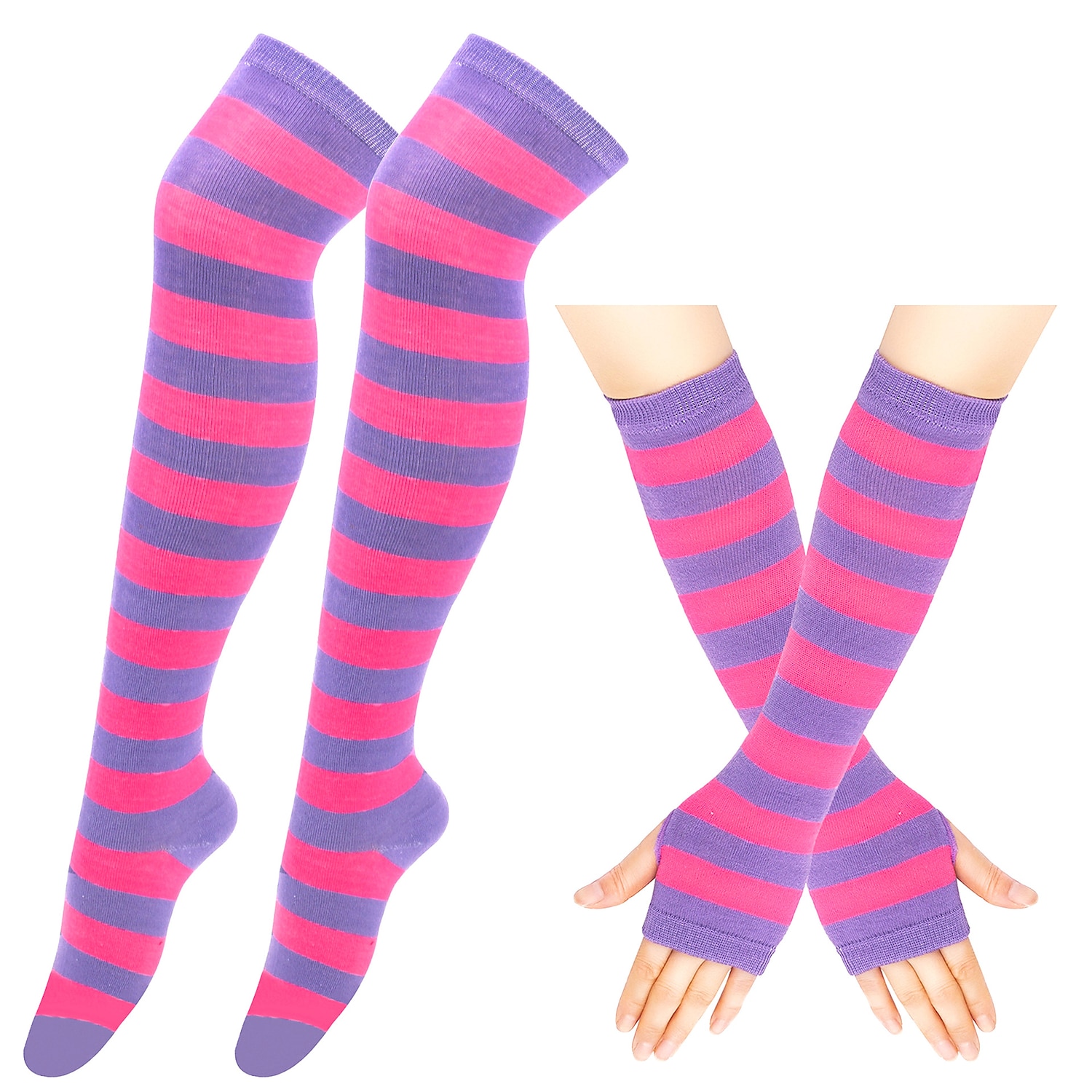 Calcetines hasta rodilla Calcetines de Navidad Mujer Navidad Carnaval Mardi Gras Nochebuena Retro Antiguo Guantes Calcetines 2025 - $15.49 –P29